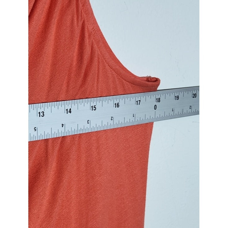 A New Day Orange One Shoulder Dress Size XL NWT