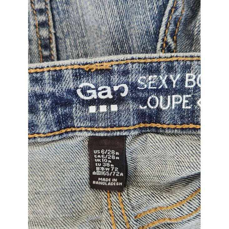 Gap Sexy Boyfriend Fit Jeans Size 6