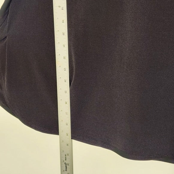 Susan Graver Black Short Sleeve Blouse Size 1X