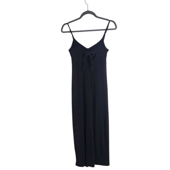 Urban Outfitters Black Slip Midi Dress Size Small