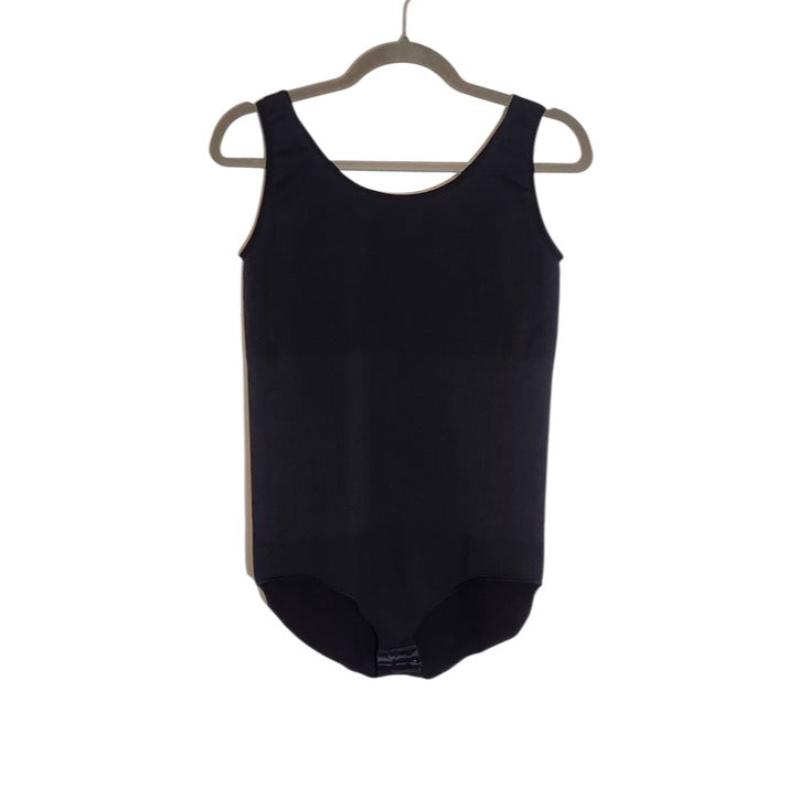 Spanx Black Sleeveless Shapewear Bodysuit Size 2X Flaw