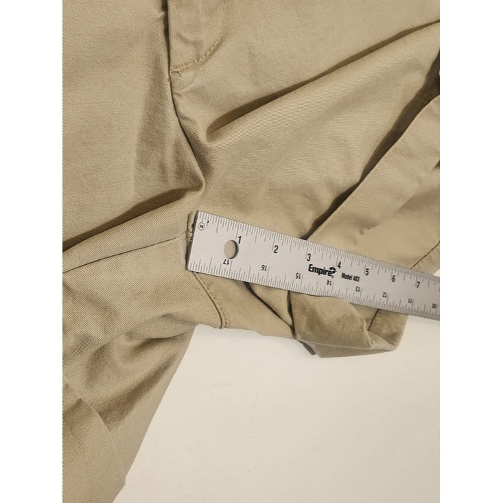 Gap Khaki Favorite Preppy Cuffed Shorts Size 8