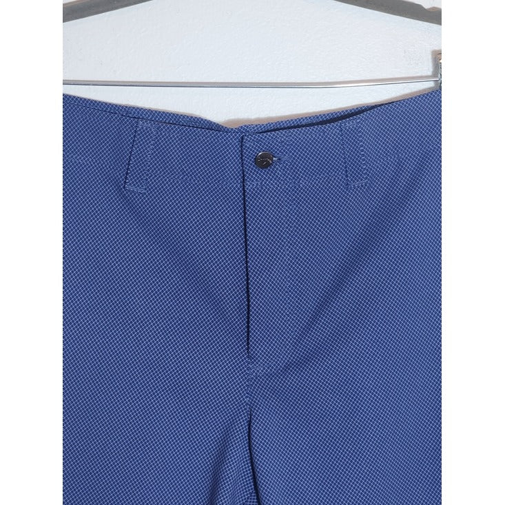 Callaway Mens Blue Golf Shorts Size 32