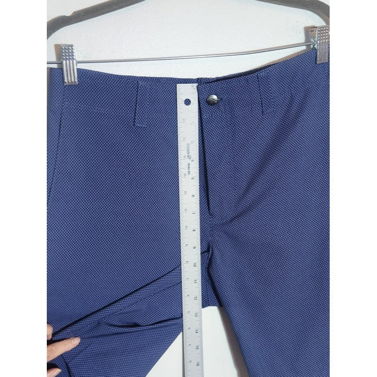 Callaway Mens Blue Golf Shorts Size 32