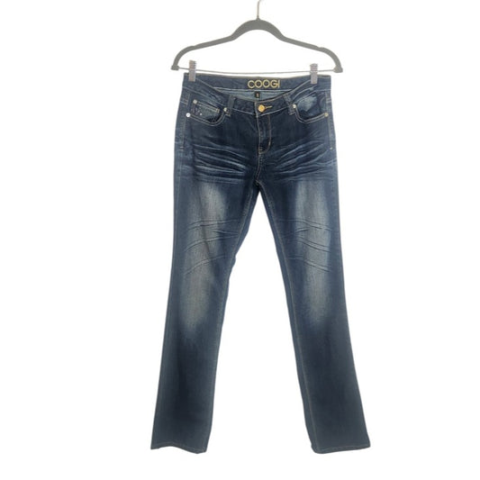 Coogi Dark Wash Straight Leg Jeans Size 5/6 Flaw
