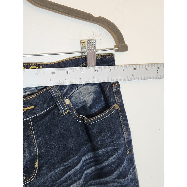Coogi Dark Wash Straight Leg Jeans Size 5/6 Flaw