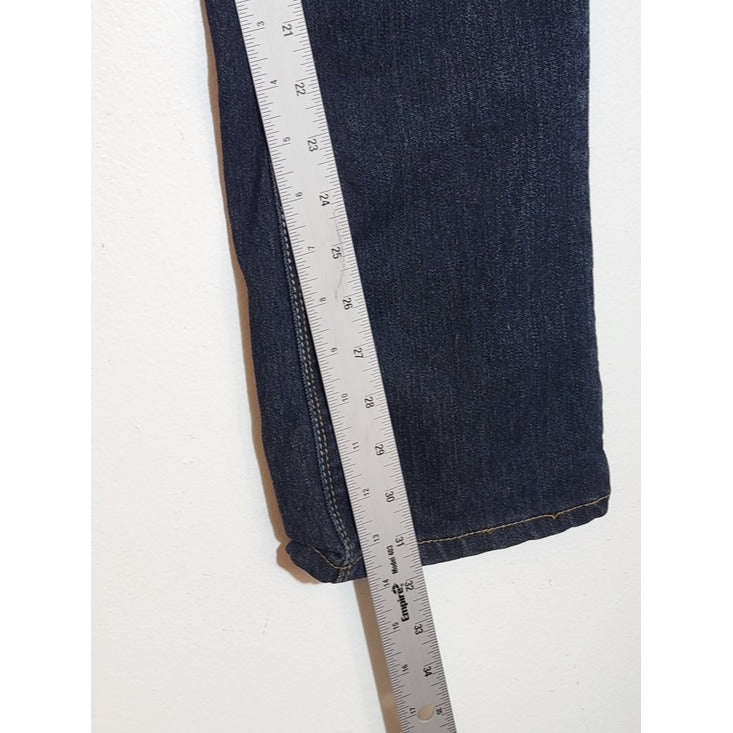 Coogi Dark Wash Straight Leg Jeans Size 5/6 Flaw