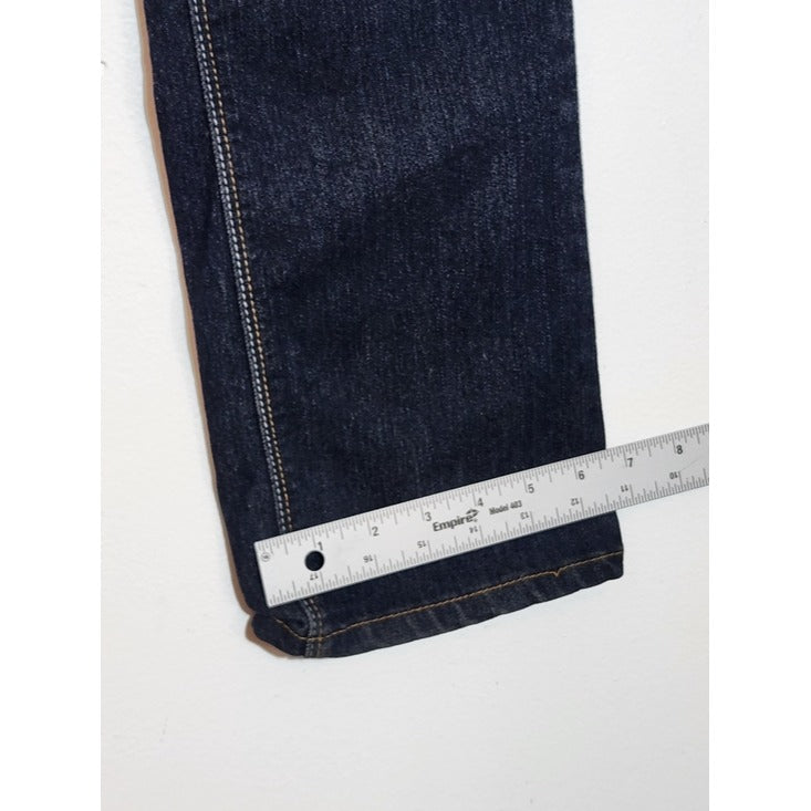 Coogi Dark Wash Straight Leg Jeans Size 5/6 Flaw