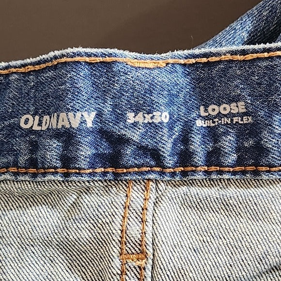 Old Navy Mens Loose Fit Jeans Size 34 x 30