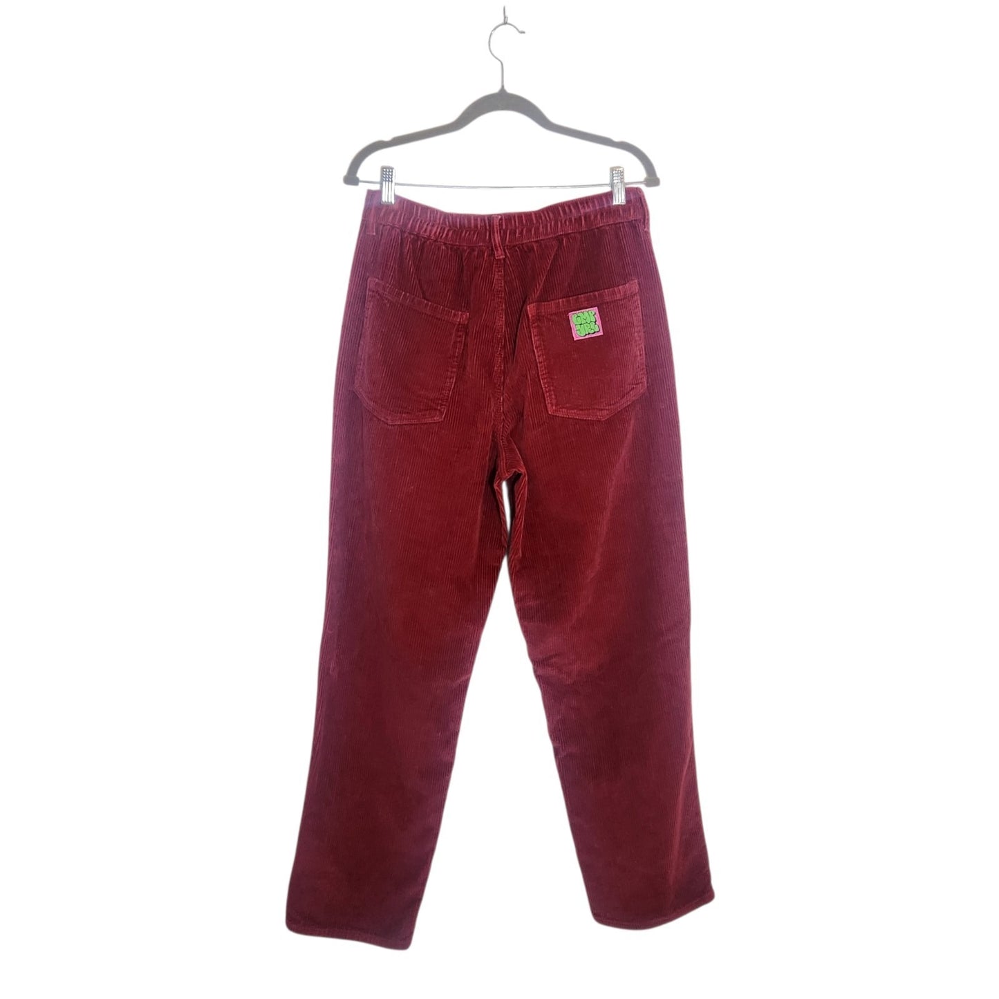 Empyre Deep Red Tori Corduroy Pants Size Large