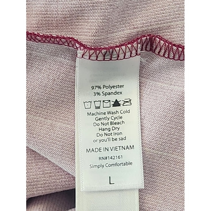 LuLaRoe Magenta and White Pinstripe Longline Open Blazer Size Large