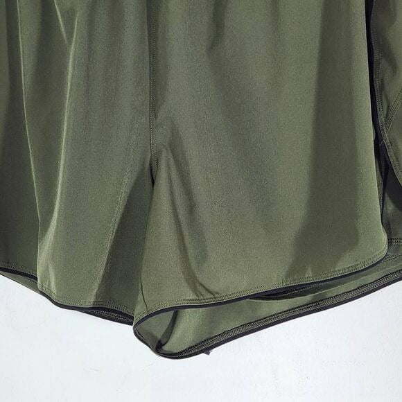 Avia Green Athletic Shorts Size XXL Plus Size Army Green Workout Shorts