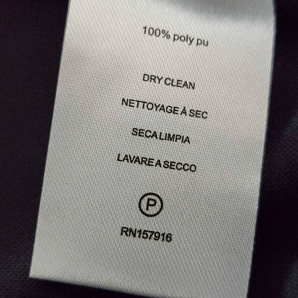 Halston Black Faux Leather Pants NWT Size Medium Black Vegan Leather Pants