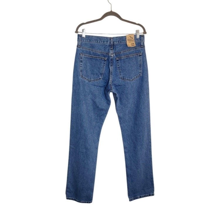 George Mens Medium Wash Straight Leg Jeans Size 32 x 34 NWOT
