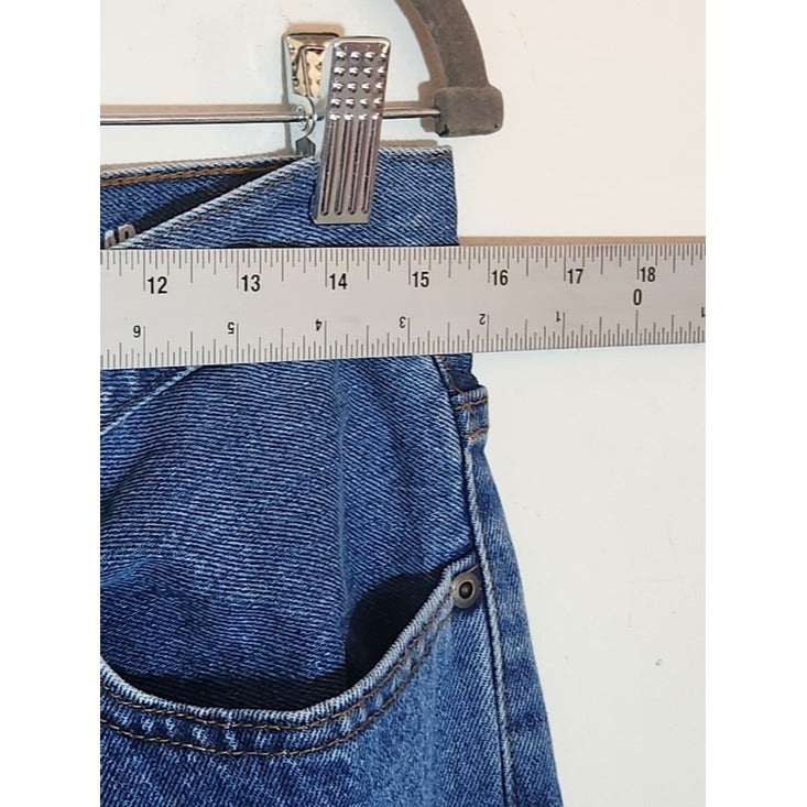 George Mens Medium Wash Straight Leg Jeans Size 32 x 34 NWOT