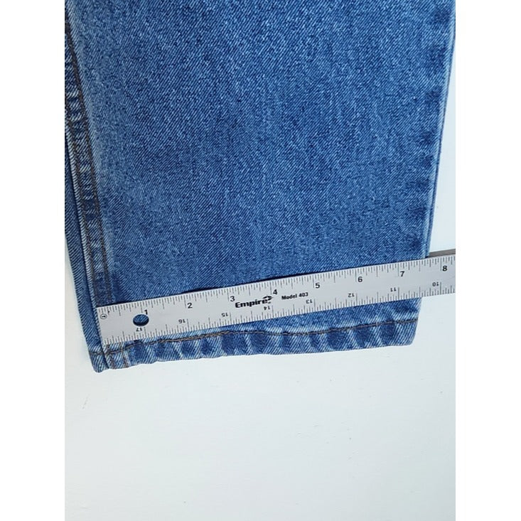 George Mens Medium Wash Straight Leg Jeans Size 32 x 34 NWOT