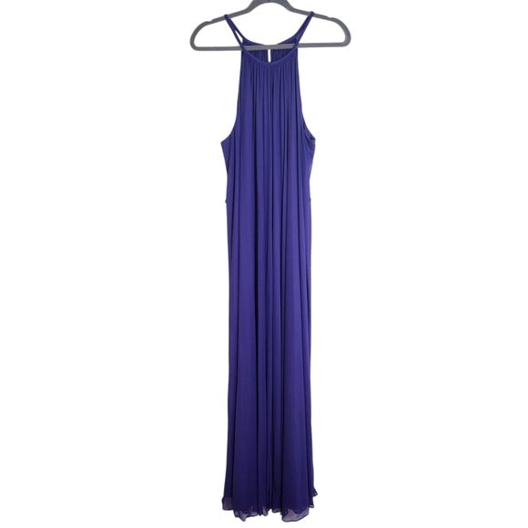 David’s Bridal Purple Sleeveless Formal Dress Size 18