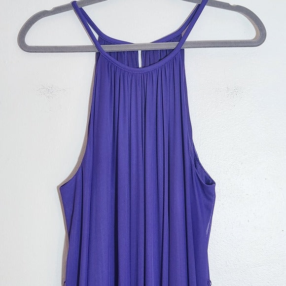 David’s Bridal Purple Sleeveless Formal Dress Size 18