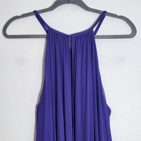 David’s Bridal Purple Sleeveless Formal Dress Size 18