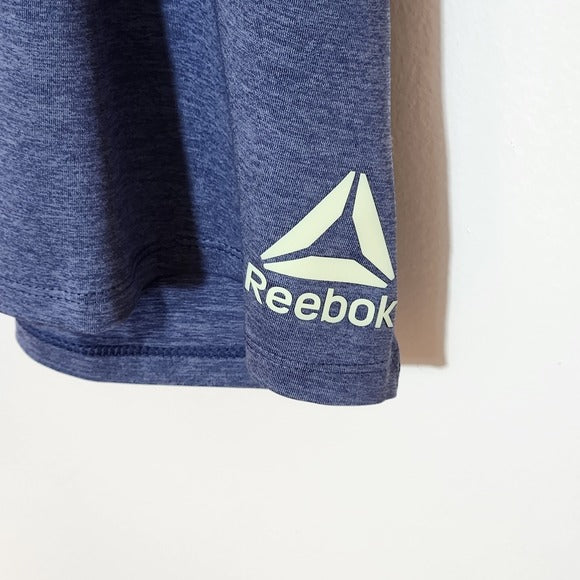 Reebok Blue Racerback Athletic Tank Top Size XL