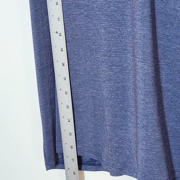 Reebok Blue Racerback Athletic Tank Top Size XL