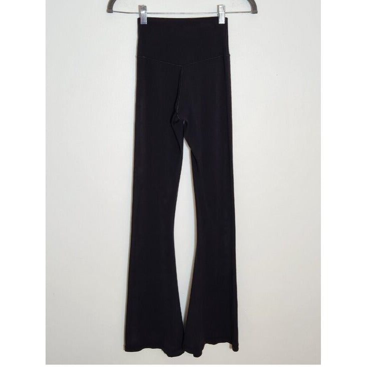 OFFLINE by Aerie Black Flare Leg Yoga Pants Size Small