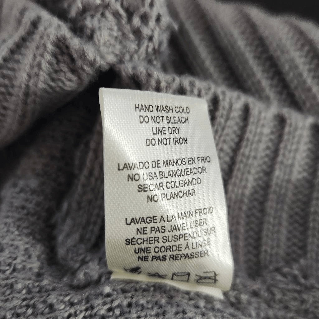 Simply Noelle Gray Poncho Sweater NWT Size Small/Medium Gray Sweater