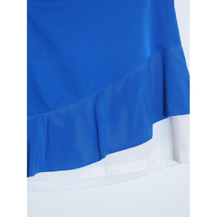 Lady Hagen Blue and White Golf Skort Size 14 NWT