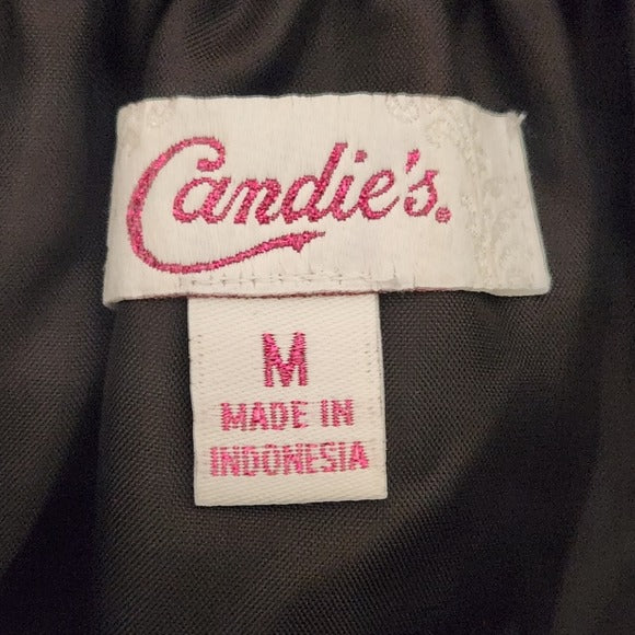 Candie’s Colorful Skirt with Tulle and Rhinestone Embellishments Size Medium