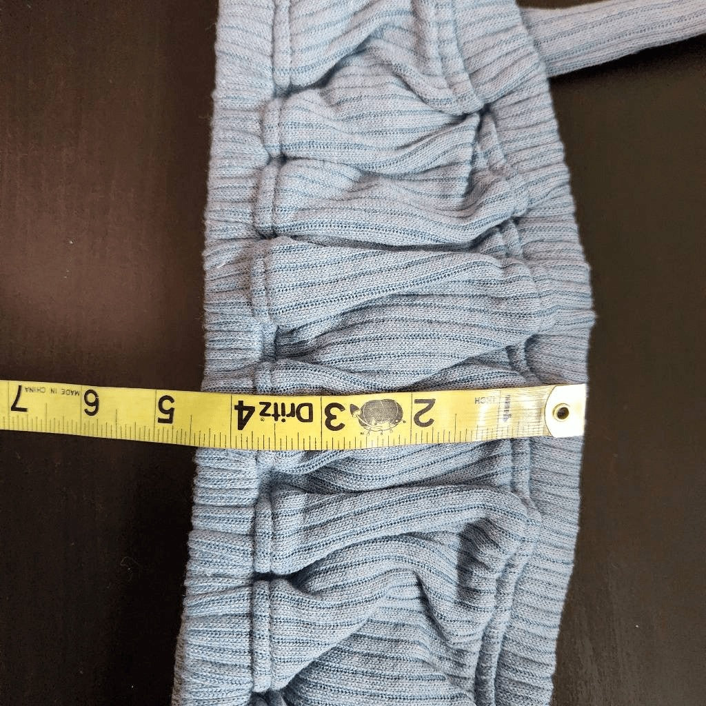 WeWoreWhat Blue Halter Crop Top Size XS NWT Tie Neck Halter Top