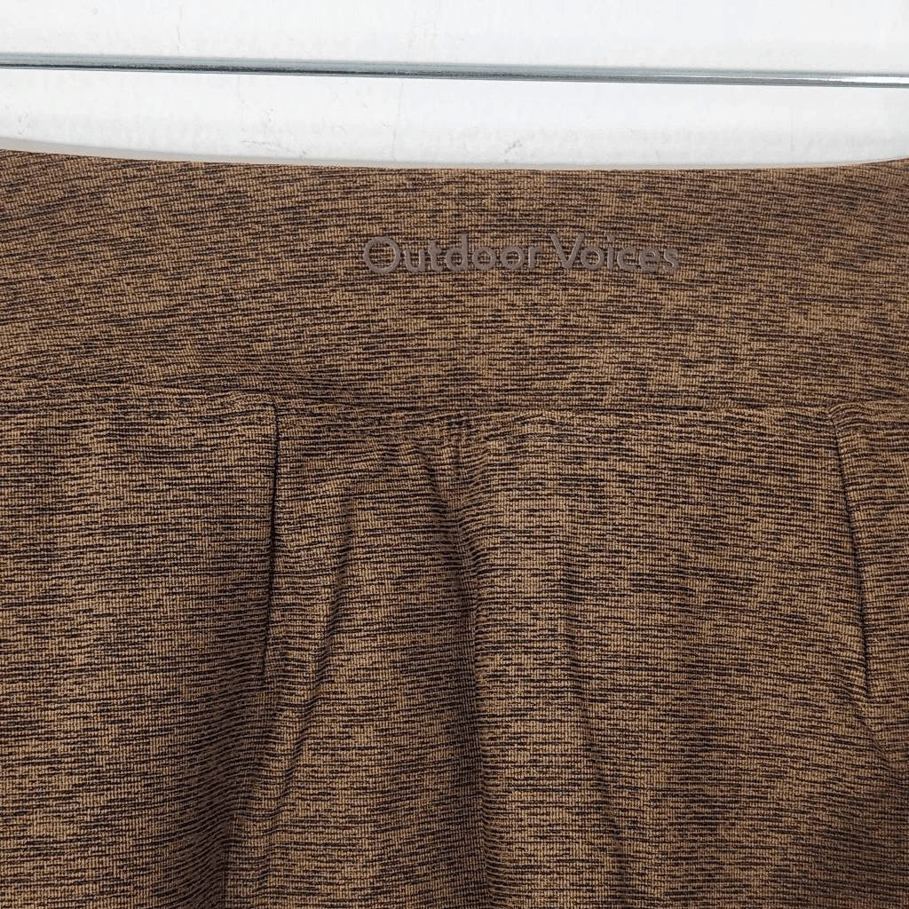 Outdoor Voices Dark Brown Athletic Skort NWT Size XXS Brown Athletic Mini Skirt