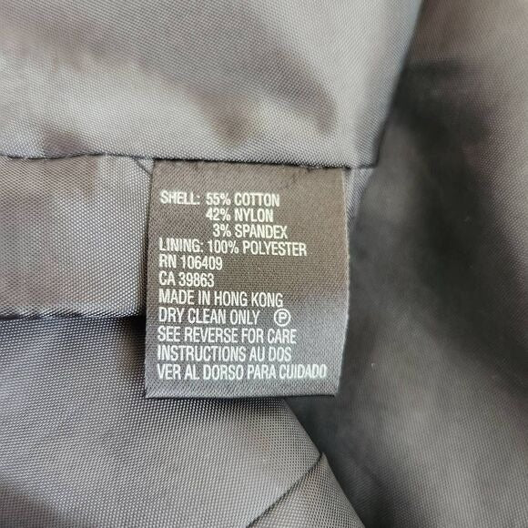 Isabella DeMarco Black Blazer Size 4 Capsule Wardrobe Black Formal Blazer