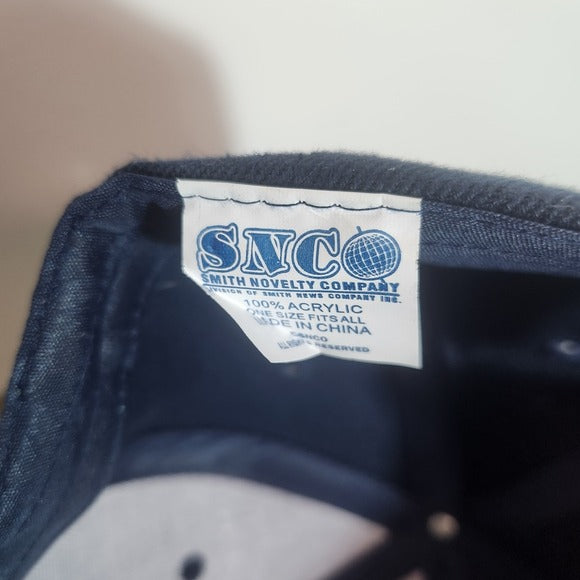 California Republic Navy Blue Baseball Hat One Size