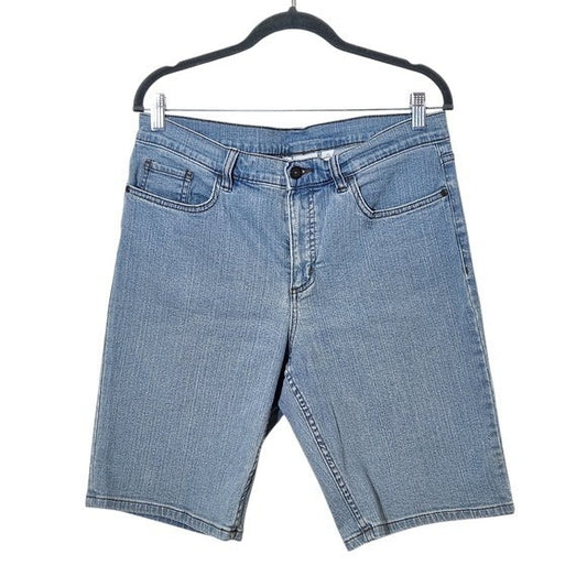 D&Co. Light Wash Bermuda Jean Shorts Size 12 D&Co. Jean Shorts