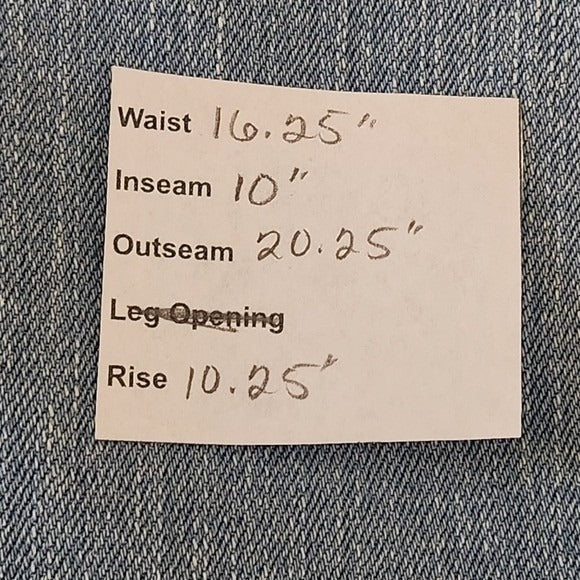 D&Co. Light Wash Bermuda Jean Shorts Size 12 D&Co. Jean Shorts