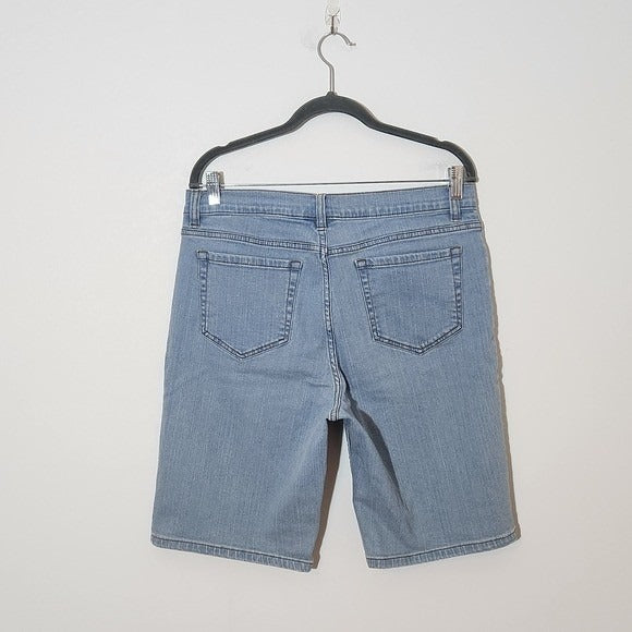 D&Co. Light Wash Bermuda Jean Shorts Size 12 D&Co. Jean Shorts