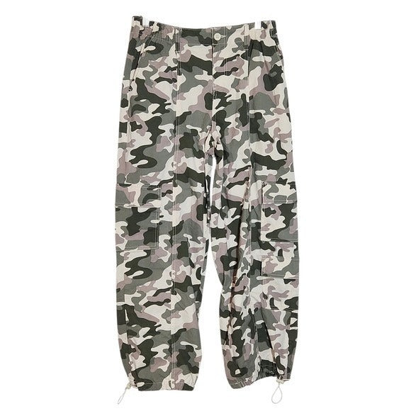 Celebrity Pink Camouflage Cargo Pants NWT Size Small Green Camo Pants