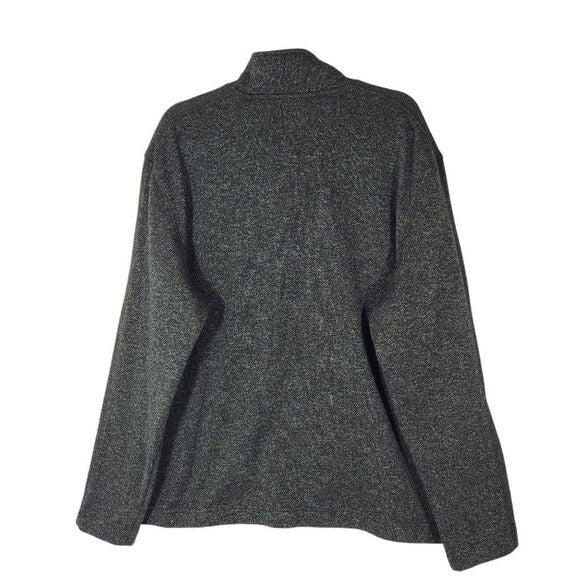 Van Heusen Dark Green Pullover Sweater Size XXL Preppy Button-Up Sweater