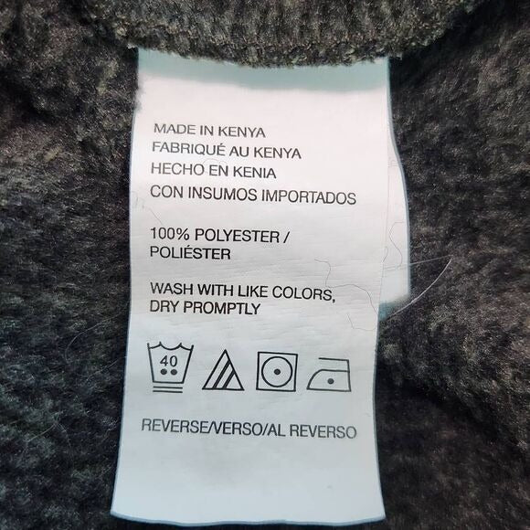 Van Heusen Dark Green Pullover Sweater Size XXL Preppy Button-Up Sweater