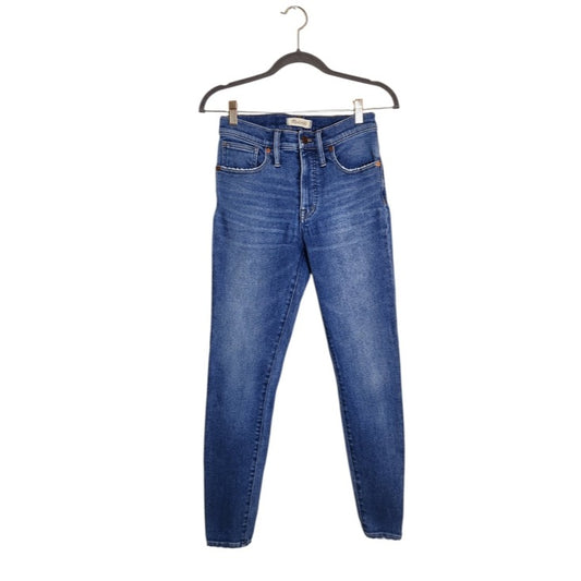 Madewell Medium Wash High Rise Skinny Jeans Size 27