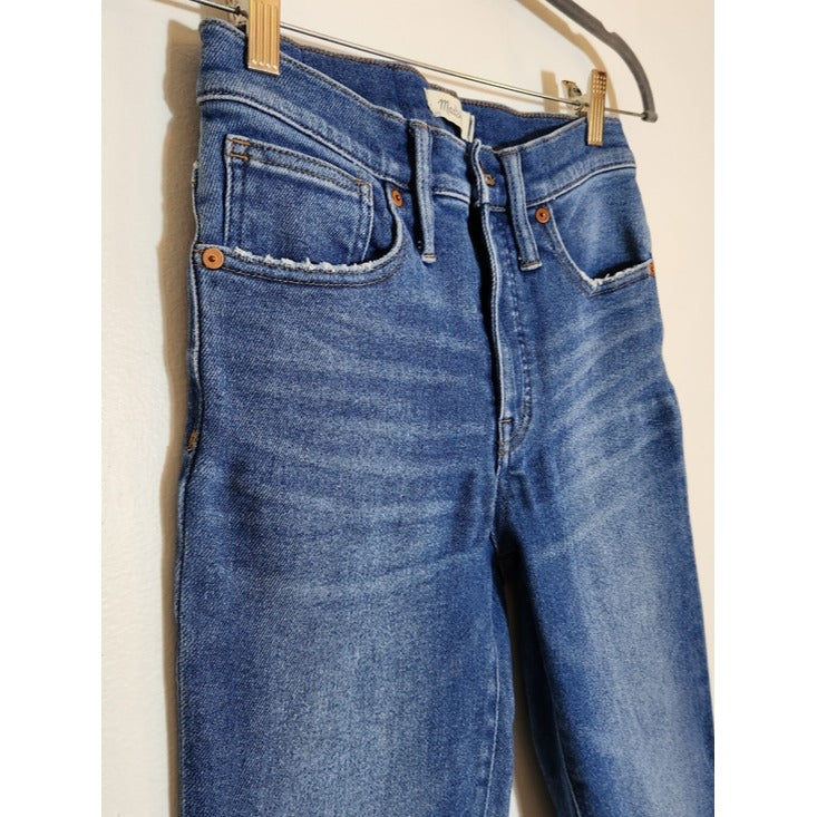 Madewell Medium Wash High Rise Skinny Jeans Size 27
