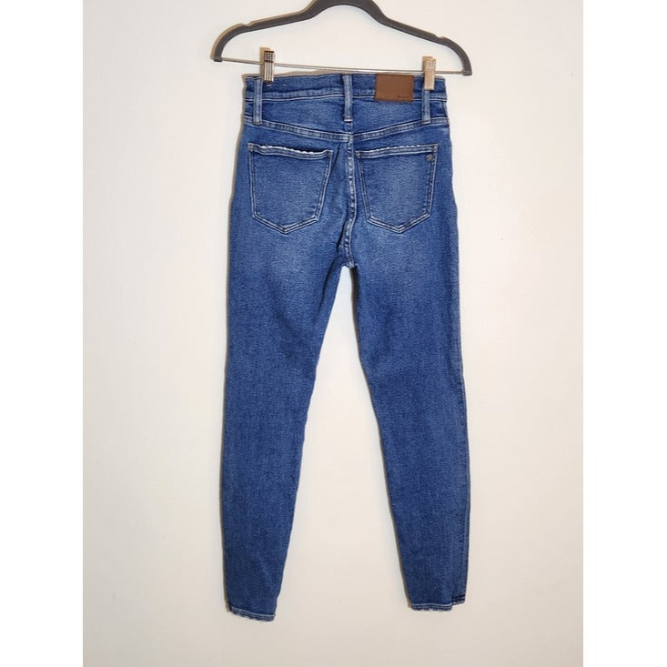 Madewell Medium Wash High Rise Skinny Jeans Size 27