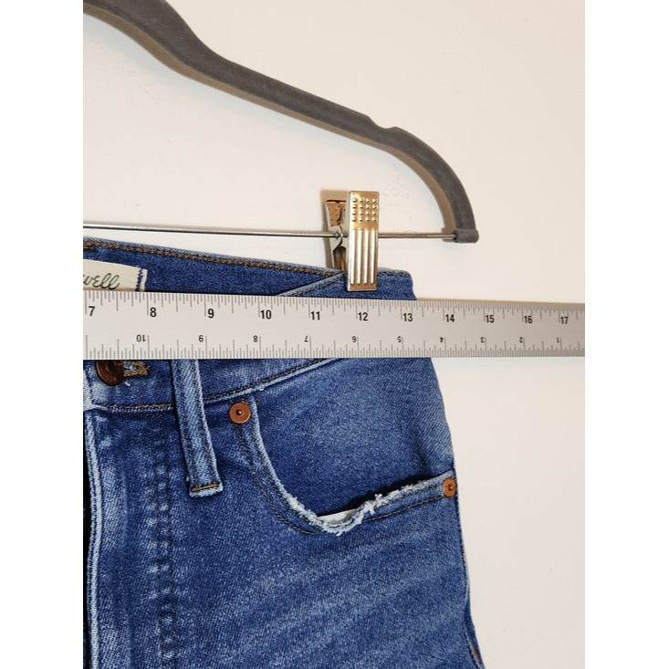 Madewell Medium Wash High Rise Skinny Jeans Size 27