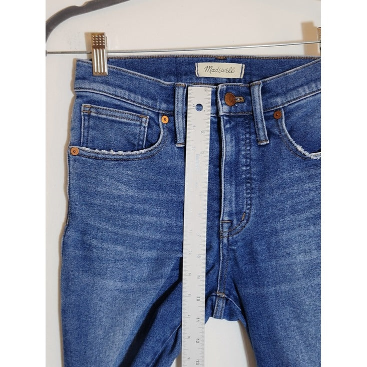 Madewell Medium Wash High Rise Skinny Jeans Size 27
