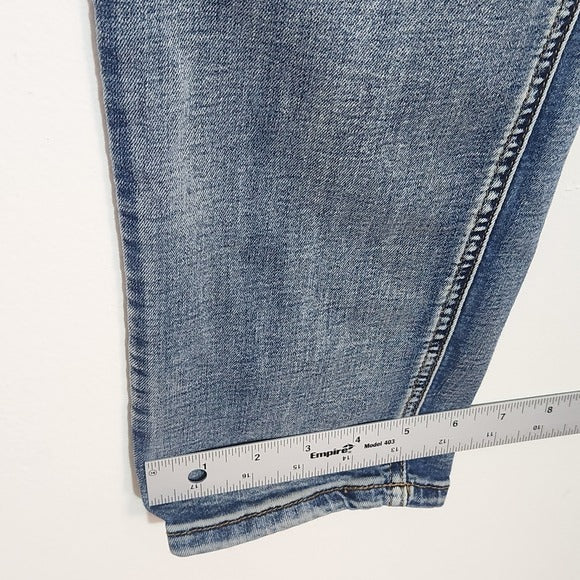 RPM Mens Distressed Jeans Size 36 x 32