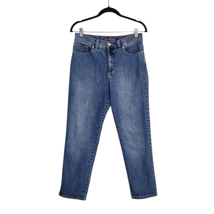 Gloria Vanderbilt Medium Wash Straight Leg Jeans Size 10 Short