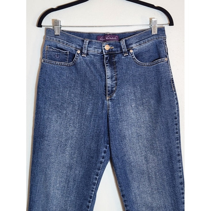 Gloria Vanderbilt Medium Wash Straight Leg Jeans Size 10 Short
