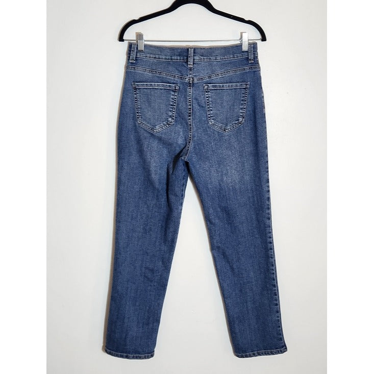 Gloria Vanderbilt Medium Wash Straight Leg Jeans Size 10 Short