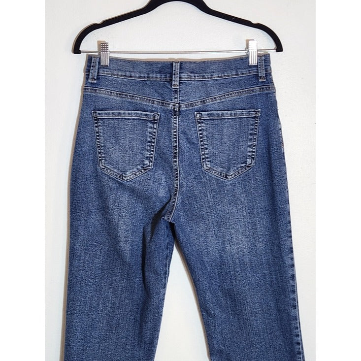 Gloria Vanderbilt Medium Wash Straight Leg Jeans Size 10 Short