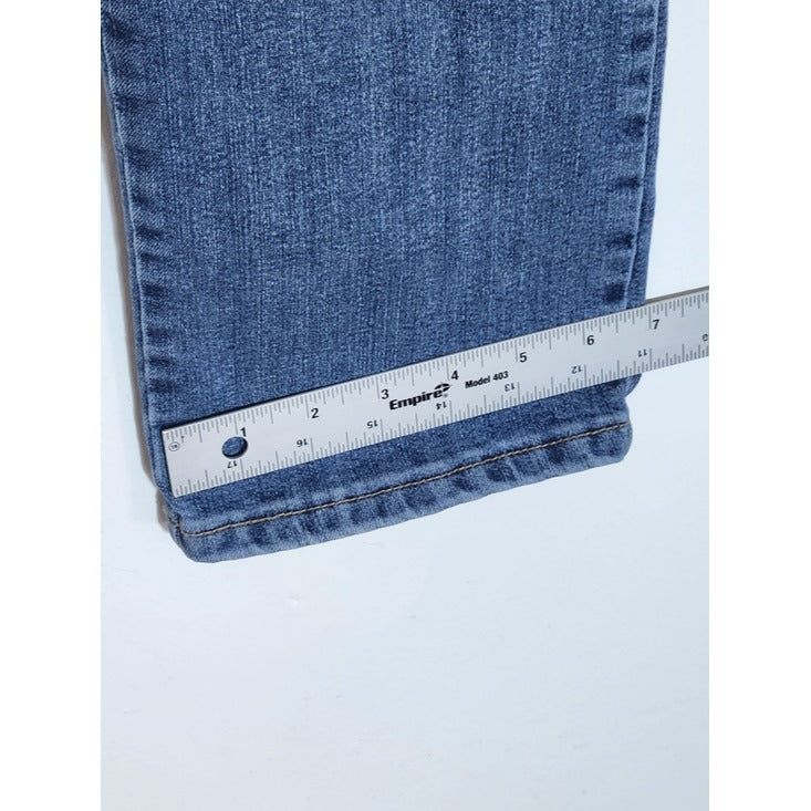 Gloria Vanderbilt Medium Wash Straight Leg Jeans Size 10 Short